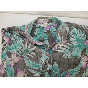 The Men's Store  Mens‎ Short Sleeve XL Button Up Shirt Hawaiian Floral